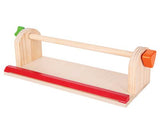 Paper Roll Wooden Dispenser - Educational Vantage