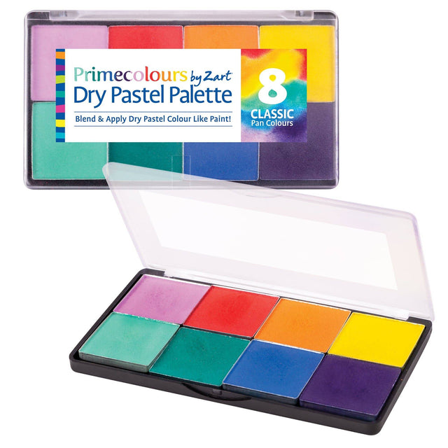 Pastels Palettes by Zart Basics Pack of 8 - Educational Vantage