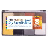 Pastels Palettes by Zart Earth Tones Pack of 8 - Educational Vantage