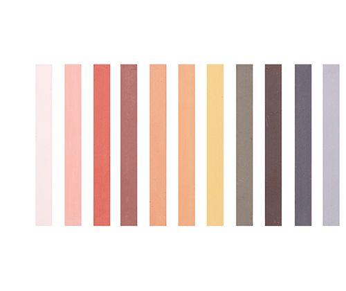 Soft Pastels Skin Tone Pack of 12 - Educational Vantage