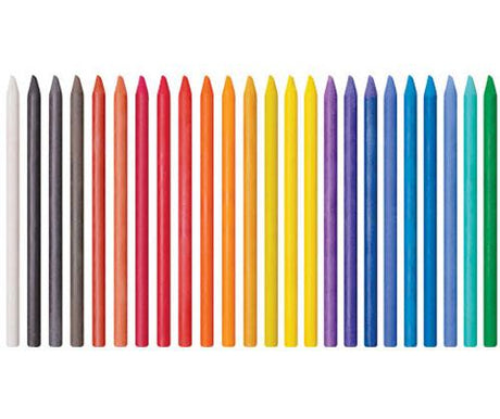 Zart Woodless Soft Pastel Pencils Pack of 24 - Educational Vantage