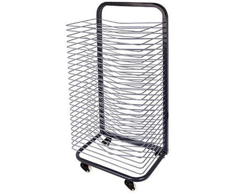 Mobile Drying Rack 25 Shelves - Educational Vantage