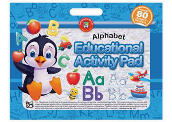 Educational Activity Pad Alphabet - Educational Vantage