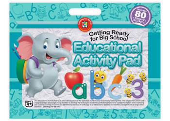 Educational Activity Pad Big School - Educational Vantage