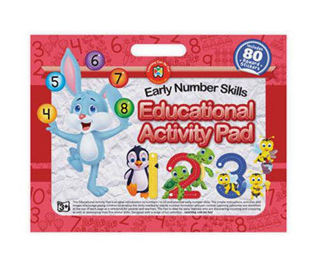 Educational Activity Pad Early Numbers - Educational Vantage