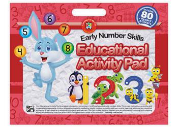 Educational Activity Pad Early Numbers - Educational Vantage