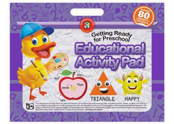 Educational Activity Pad Preschool - Educational Vantage