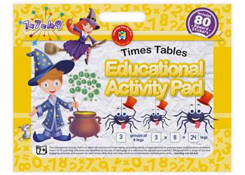 Educational Activity Pad Times Tables - Educational Vantage