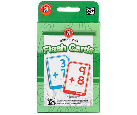 Flash Cards Addition 0-12 - Educational Vantage