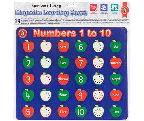 Magnetic Learning Board Numbers - Educational Vantage