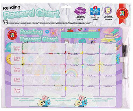 Reading Reward Chart Lilac - Educational Vantage