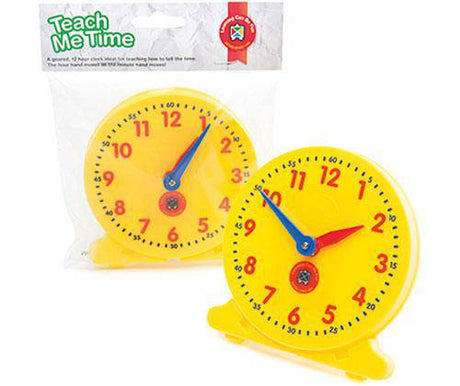 Teach Me Time Clock Hangsell - Educational Vantage