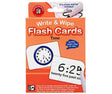 Write and Wipe Flash Cards Time - Educational Vantage