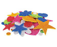 EVA Foam Glitter Shapes Pack of 100 - Educational Vantage