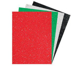 Felt Sheets Glitter Christmas A4 Pack of 10 - Educational Vantage