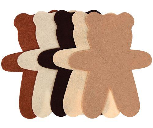 Felt Teddy Bears 15cm Pack of 30 - Educational Vantage