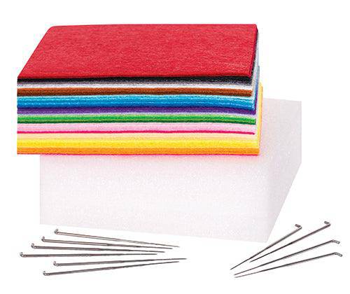 Dry Felting Kit Set of 10 - Educational Vantage