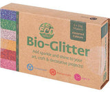 Bio Glitter Coloured Mini Shakers Pack of 6 - Educational Vantage