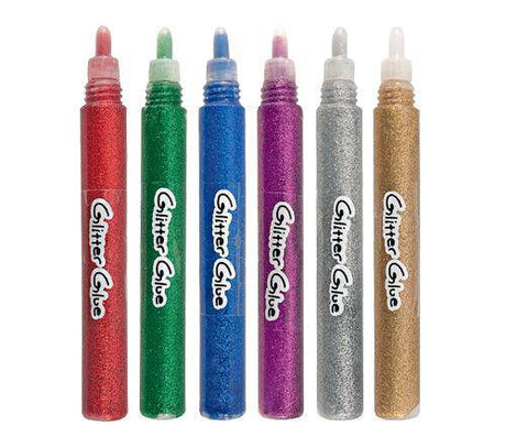 Glitter Glue Pens Pack of 6 - Educational Vantage