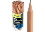 Zart Basics Blacklead HB Pencils Classpack of 72 - Educational Vantage