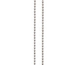 Ball Chain Necklace with Clasp Silver 67cm Pack of 10 - Educational Vantage