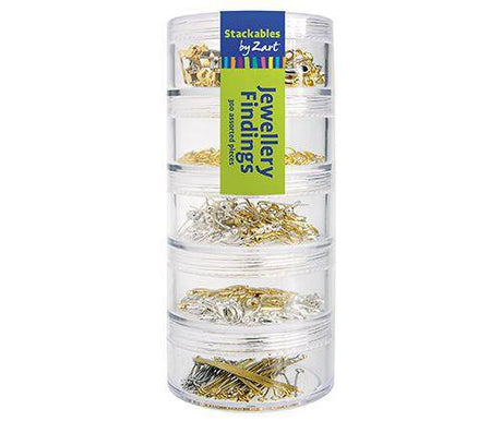 Jewellery Findings Stackable Pack of 300 - Educational Vantage