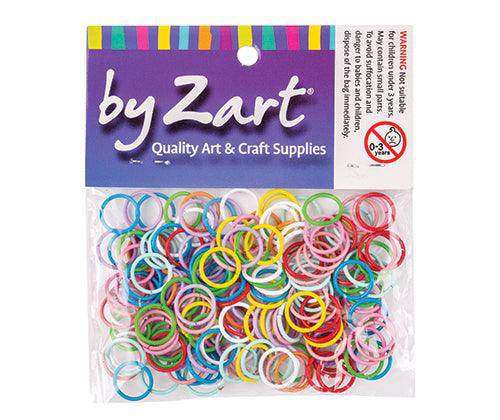 Jump Rings 10mm Coloured Pack of 200 - Educational Vantage