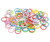 Jump Rings 10mm Coloured Pack of 200 - Educational Vantage