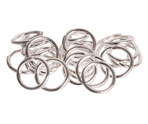 Jump Rings Stainless Steel 8mm Pack of 100 - Educational Vantage