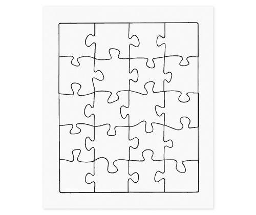 Cardboard Jigsaw Pack of 20 - Educational Vantage