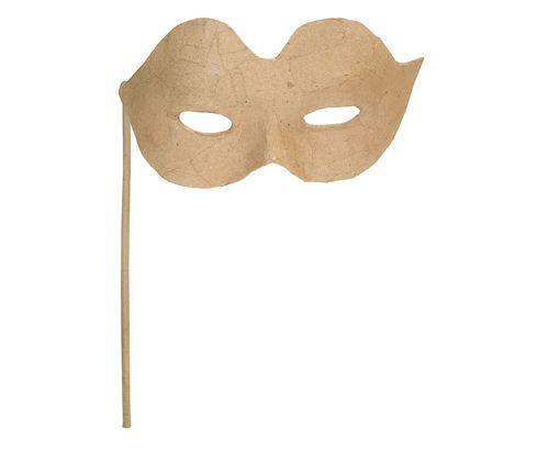 Papier-mache Eye Mask on a Stick - Educational Vantage