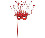 Papier-mache Eye Mask on a Stick - Educational Vantage