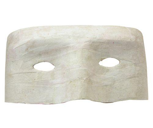 Papier-mache Half Face Mask - Educational Vantage