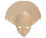 Papier-mache Headdress Face Mask - Educational Vantage