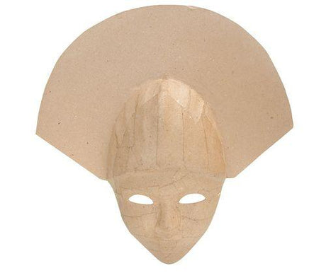 Papier-mache Headdress Face Mask - Educational Vantage