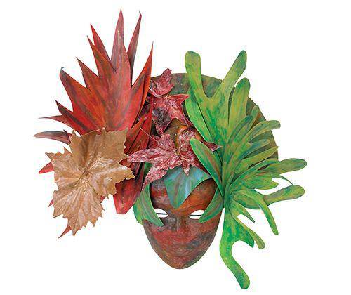 Papier-mache Headdress Face Mask - Educational Vantage