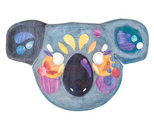 Papier-mache Koala Mask - Educational Vantage