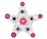 Natural Mesh Star 12cm Pack of 10 - Educational Vantage