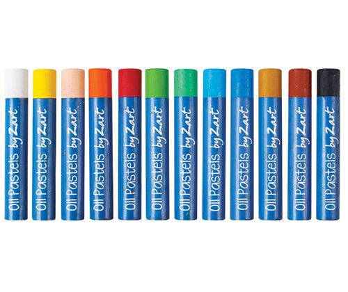 Zart Basics Large Oil Pastels - Educational Vantage