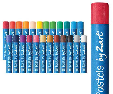 Zart Basics Large Oil Pastels - Educational Vantage