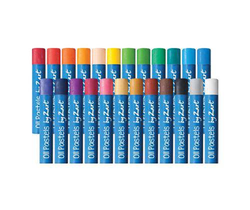 Zart Basics Large Oil Pastels - Educational Vantage