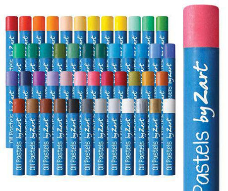 Zart Basics Large Oil Pastels - Educational Vantage