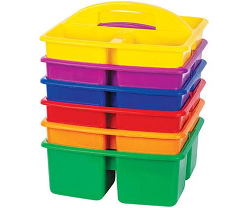 ColourSorts Classroom Organisers by Zart: Caddy Set Pack of 6 - Educational Vantage