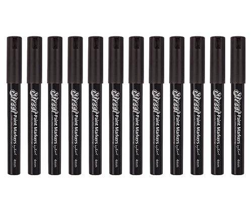 Street Paint Markers by Zart Pack of 12 - Educational Vantage