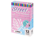 Street Paint Markers by Zart Pack of 12 - Educational Vantage