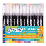 Street Paint Marker by Zart 1mm Pack of 24 - Educational Vantage