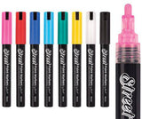 Street Paint Markers by Zart Pack of 8 - Educational Vantage