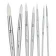 Zart Dynamic Taklon Round Brushes - Educational Vantage