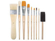 Art and Craft Brush Set Assorted Set of 9 - Educational Vantage