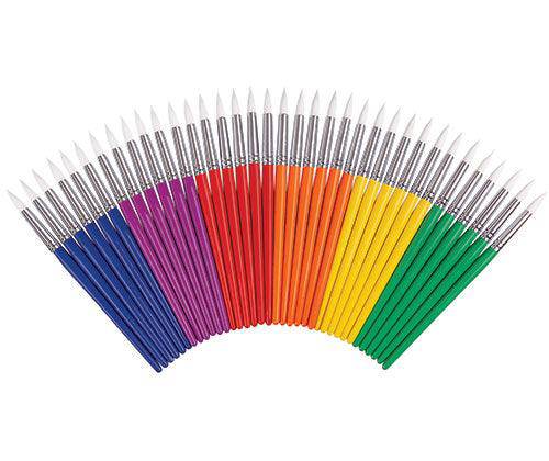 ColourSorts Classroom Organisers: Coloured Classroom Brushes by Zart Pack of 36 - Educational Vantage